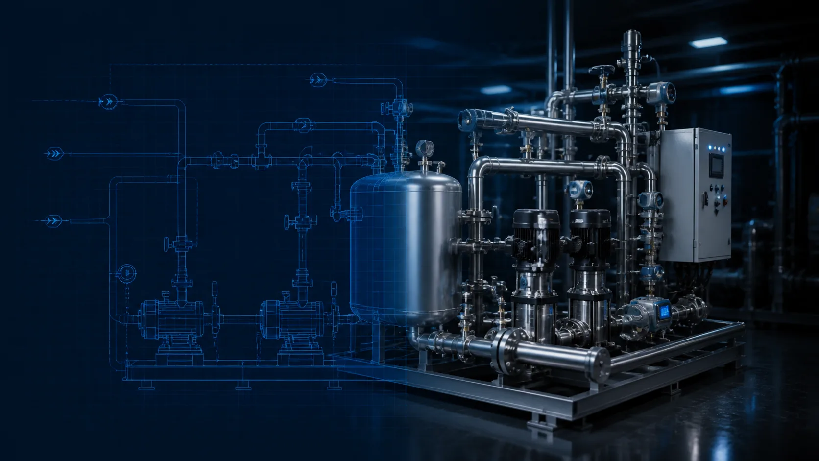 Condensate and water recovery stations