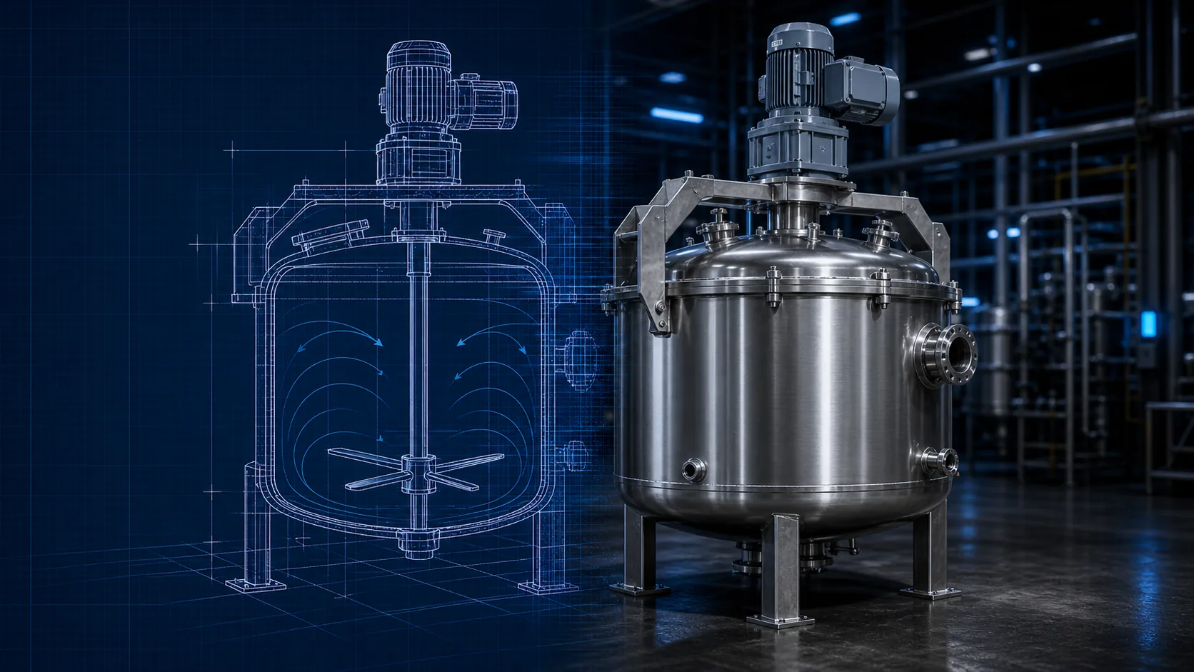 Mixing systems and process equipment