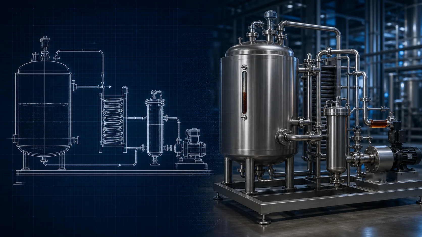Molasses and extract handling equipment