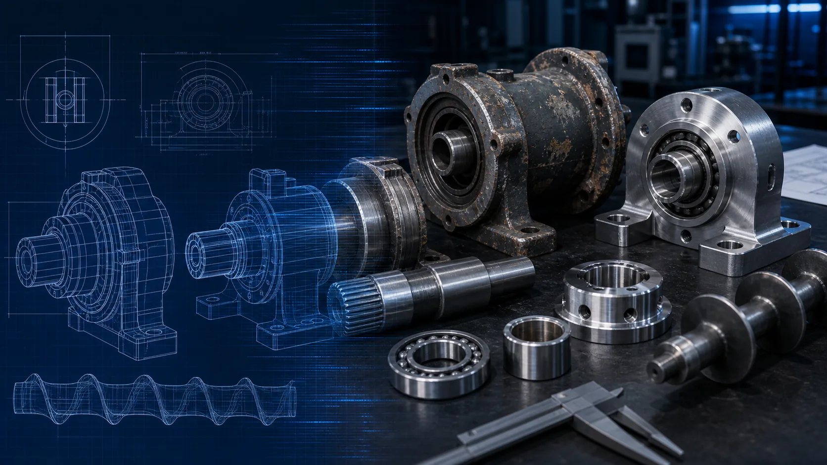 Reverse engineering spare parts